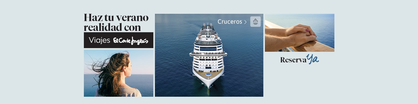 Reserva ya tus vacaciones en crucero